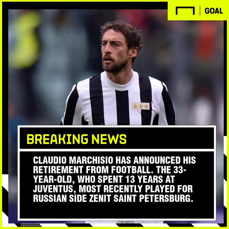 Marchisio ogłasza przejście na emeryturę
